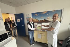 Visite de l’Institut d’Hématologie de Basse Normandie